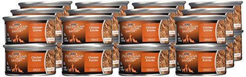  Purina Pro Plan Npu11185 Canned Adult Chicken Entree Cat Food, 3 Oz