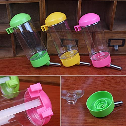  AACARB Cat Water Dispenser, 1pcs 500ml Automatic Pet Drinking Water Supply Water Feeder Bottle For Small Cat Dog Hamster Gerbil Random Color Bottle Product Details (Color : Blue)