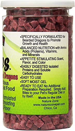  Nature Zone Nutri Bites For Bearded Dragons 9 Oz - Pack Of 10
