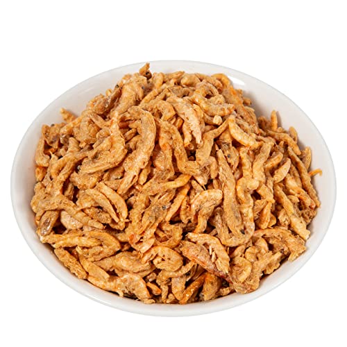  Amzey Freeze Jumbo Krill 3 Oz, Dired Jumbo Shrimp Provide Essential Omega-3, Vitamin Enhancement. Super Food For Pets, Cat Food, Dog Food, Fresh And Salt Water Fish