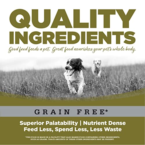  NutriSource Grain-Free Dog Food, Small Bites, Made With Chicken And Peas, 5LB, Dry Dog Food