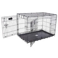 Petmate Precision Pet Products Two Door Provalue Wire Dog Crate, 24 Inch, For Pets 15-30 Lbs