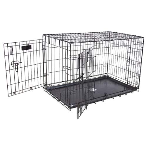 Petmate Precision Pet Products Two Door Provalue Wire Dog Crate, 24 Inch, For Pets 15-30 Lbs