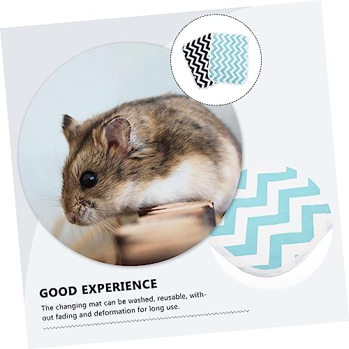  8 Pcs Sleep Bedding Wear-Resistant Potty Food Supplies Reusable Training Soft Flannel Comfortable Rabbits Hamster Washable Pig Pet Mat For Mats Pads Cat Throw Dog Cage Super
