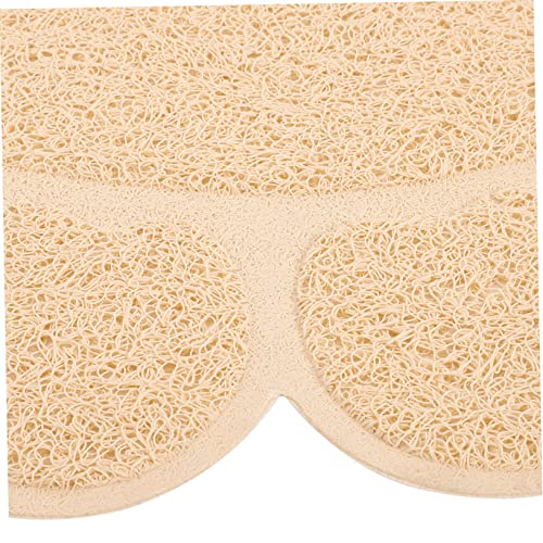  Mipcase Kitten Mat Free Dogs Dog Food Puppies Reusable Litter Pad Ground Scatter Bowl Daily Tray Rabbits Accessory Under Blanket Place Paw Rug Cushion Mesh Training For Cats Cat