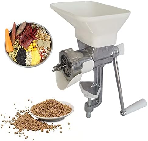  QINTH Pet Dog Cat Feed Maker, Manual Feed Pellet Machine, Birds Fishing Bait Granulator Pelleter, 1.5/2/2.3/2.5/3/3.5/4/5/6/7/8/9/10mm Molds Optional