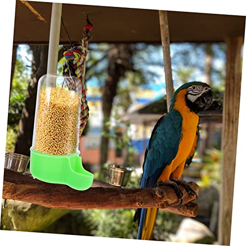  Iplusmile 10 Pcs Bird Feeder Bird Cage Feeder Decorate Water Bottle Bird Water Feeder For Cage Bird Cage Water Dispenser No Parrot Feeder Dog Water Dispenser For Cage Parrot Plastic Waterer