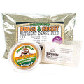 Roach Chow For Dubia & Crickets With Super Foods Bundle - .5 Lb Dry Chow - Insect Water Crystals - 1 Bug Jelly (Honey Banana)