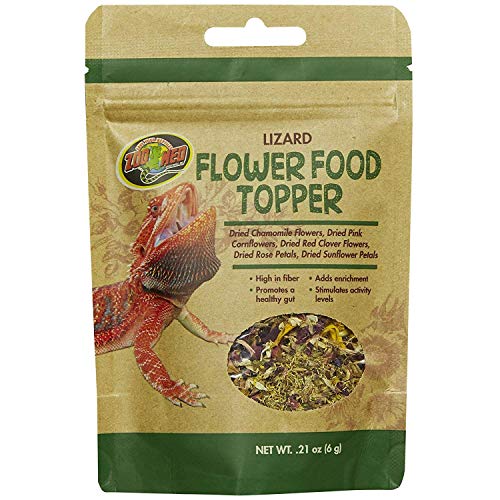  Zoo Med Lizard Flower Food Topper 0.21 Oz - Pack Of 12