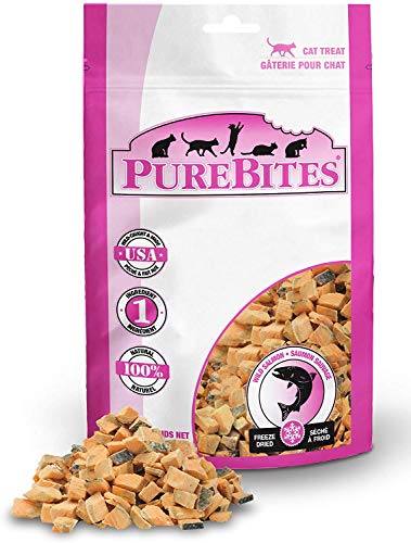  PureBites Wild Salmon Freeze Dried Cat Treats
