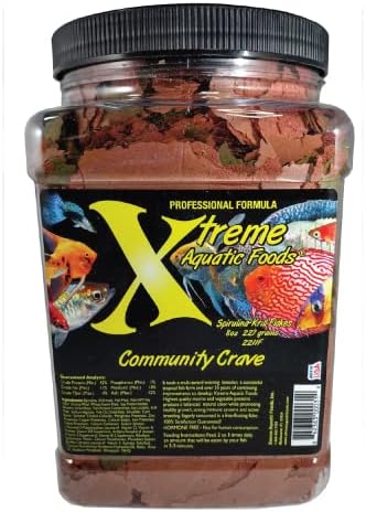 Xtreme Aquatic Foods 2211-F Community Crave Flake, 8 Oz