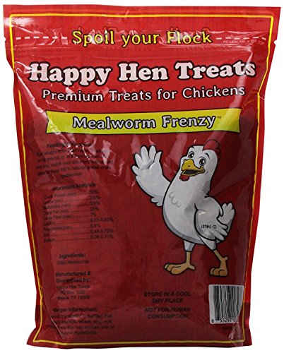  (4 Pack) Happy Hen Treats Mealworm Frenzy, 30-Ounces Each