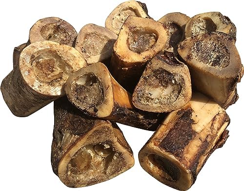  K9 Connoisseur Single Ingredient Dog Bones Made In USA Natural Marrow Filled Dynamo Bone Chew Treats For Small To Medium Breed Aggressive Chewers Dogs - Best Up To 50 Pounds 6 Pack