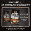  Merrick Backcountry Raw Infused Grain Free Dog Food, Big Game Recipe, Freeze Dried Dog Food - 20.0 LB Bag