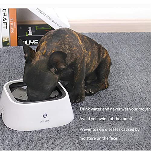  AYENCI Cat Automatic Water, Dog Drinking Bowls Floating Dog Anti-drip Drinker Automatic Feeder Portable Bottle Pet Water Dispenser Dogs Accessories (Color : Gray)
