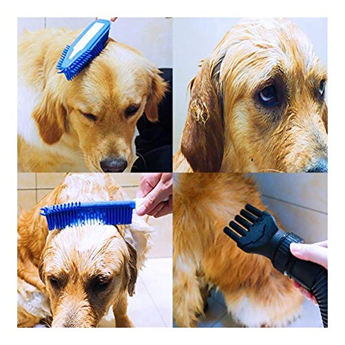  YangYan Pet Dog Cleaning Combs Cat Hair Soft Durable Brush Pet Supplies Pet Silica Gel Brush For Hair Cleaning Massage (Color : DN1058G)