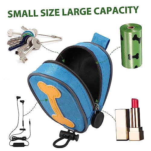 VILLFUL Pet Waste Bag Travel Accessory For Dog Portable Dog Bag Doggy Waste Bags Pet Waste Bags Dog Trash Pouch Dog Waste Bag Holder Dog Poo Bag Holder For Leash Bag: Oxford Cloth