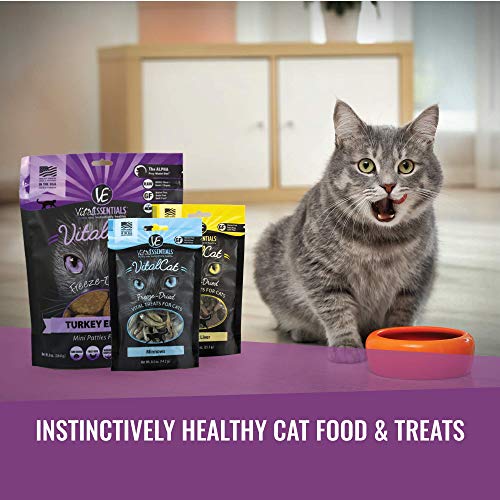  Vital Cat Freeze-Dried All-Natural Minnows Cat Treats, 0.5 Oz.