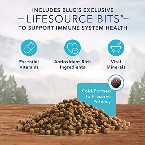  Blue Buffalo Wilderness High Protein, Natural Adult Dry Cat Food, Denali Dinner With Wild Salmon, Venison & Halibut 4lb