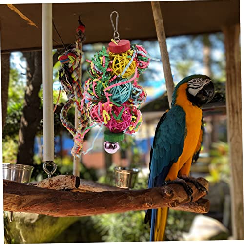 Puppy Chew Toy Puppy Chew Toy Puppy Chew Toy 9 Pcs Training Birdcage Toys Pendants Woven Rattan Toy Parakeet Parrot Hanging Cockatiel Chewing Pet Pendant Chew Bird Bird Toy Bird Toy Bird Toy