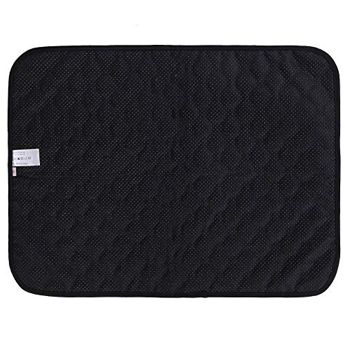  Pet Pee Pad Washable Dog Pee Pads Reusable Puppy Dog Training Pads Waterproof Whelping Pads Absorbent Pet Training Mat With Anti Slip Bottom For Dog Cat(L Gray)