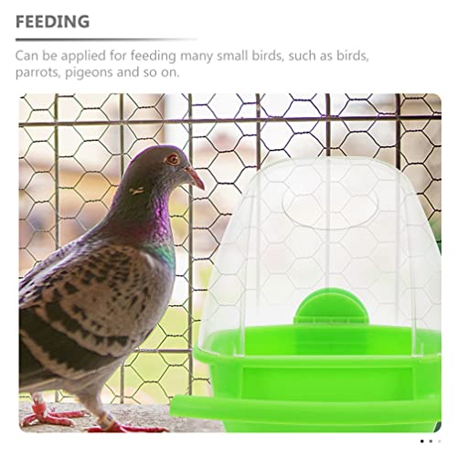  NOGRAX Water Containers 2Pcs Professional Parrot Feeders Convenient Bird Food Bowls Wear- Resistant Bird Cage Feeders Parakeet Bird Cage Small Bird Cage Feeder
