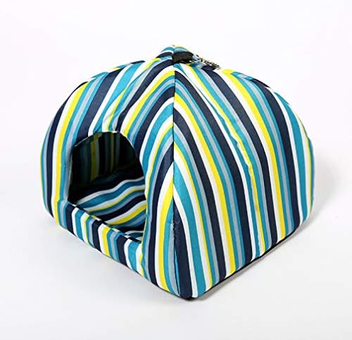  Summer Dog Bed For Large Medium Small Dogs Stripe Bird Cat Kennel House Pet Indoor Outdoor Puppy Tent