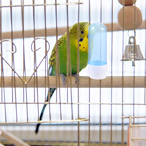  NOGRAX Pet Feeder Tray Case Parrot Mount Parrots Bottle Automatic Container Wild Accessory Birdseed Feeding Mounted For Proof Cage Home Waterer Cockatiel Cup Plastic Bowl Backyard Water Feeder