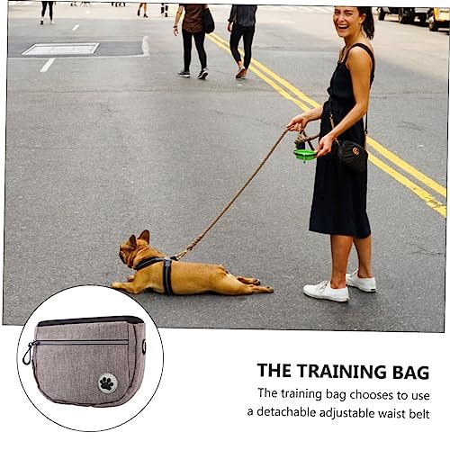  Iplusmile Pet Treat Bag Food Containers Dog Walking Fanny Pack Food Snacks Pet Snack Pouch Puppy Treat Pouch Dog Reward Pouch Food Bag For Dogs Training Pet Waist Bag Dog Training Waist Bag