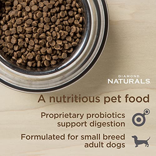  Diamond Naturals Small Breed Dog Real Lamb Recipe Premium Dry Dog Food, 18 Lb