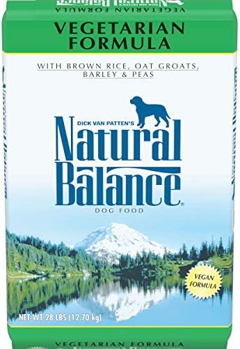  Natural Balance Limited Ingredient Adult Dry Dog Food With Vegan Plant Based Protein And Healthy Grains, Vegetarian Recipe, 12 Pound (Pack Of 1)