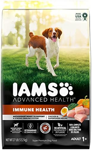  Iams Advanced Health Immune Health Chicken & Superfoods Recipe Adult Dry Dog Food, 13.5 Lb. Bag