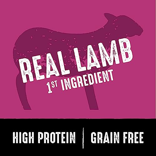  CRAVE Grain Free High Protein Adult Dry Dog Food With Lamb, 4 Lb. Bag