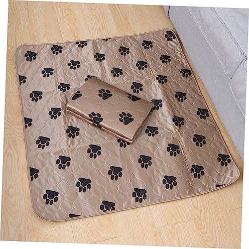  Dog Pee Pads 2pc Bibs Puppy Pads Dog Pee Pads Dog Pads Scrubable Dog Pad Brown Dog Supplies Training Puppy Pads