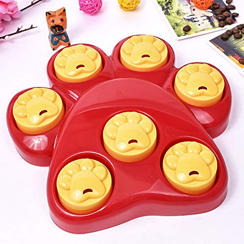  N/W Dog Puzzles For Smart Dogs Interactive Dog Puzzle Toys Durable Dogs Food Puzzle Feeder Toys To Keep Them Busy Improve Your Dog's Iq With Playing Interaction Training