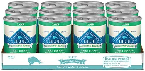  Blue Buffalo Homestyle Recipe Natural Adult Wet Dog Food, Turkey Meatloaf 12.5-oz Can (Pack Of 12)