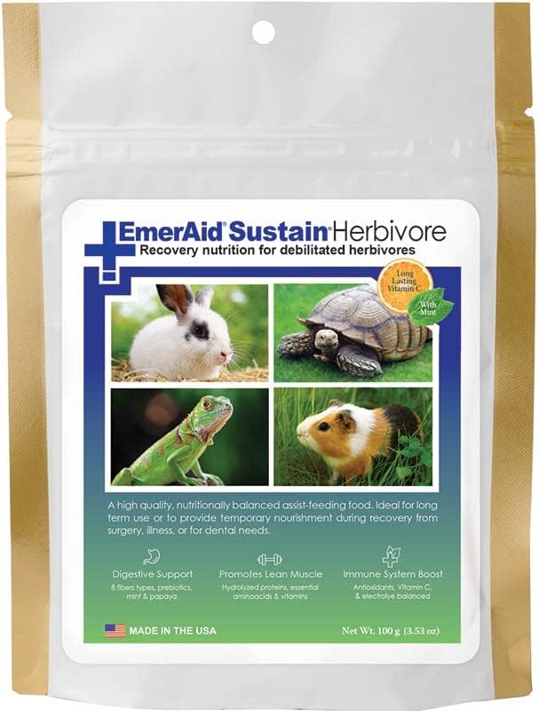  EMERAID Sustain HDN Life Saving Nutrition For Herbivores, Made With Non-GMO And Human Grade Ingredients, 2kg Ba