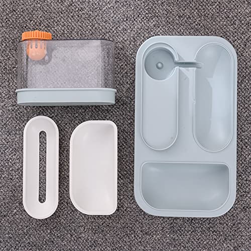  AACARB Cat Water Dispenser, Pet Dog Cat Bowl For Cats Feeder Bowls Kitten Automatic Drink Supply 1.5l Water Bottles Dog Food Feed Supplies (Size : White)