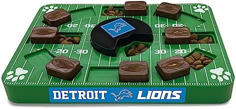 Pets First NFL Miami Dolphins Puzzle Toy, Puzzle Treat Dog Toy, Interactive Dog Treat Toy, Dog Puzzle