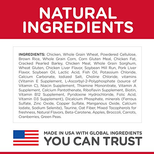  Hill's Science Diet Dry Dog Food, Adult, Oral Care, Chicken, Rice & Barley Recipe, 4 Lb. Bag