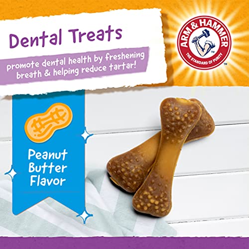  Arm & Hammer For Pets Nubbies Dental Treats For Dogs From Arm And Hammer - Dog Dental Chews Fight Bad Dog Breath, Plaque & Tartar-Dog Dental Care, 139 Count(Pack Of 1)
