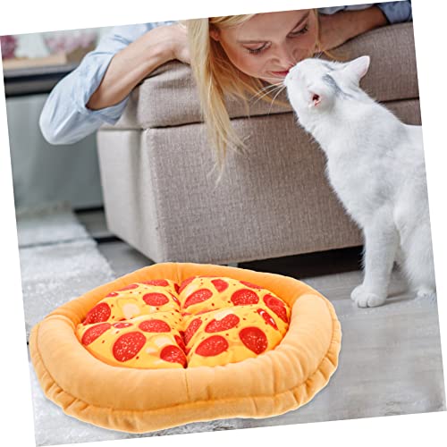  Balacoo 4pcs Cat Nest Large Outdoor Cat House Cat Mat For Food Outdoor Cat Toys Plush Cat Bed Mat Cozy Food Dog Cat Bed Plush Dog Pet Bed Cloth Cat Sleeping Mat Round Cat Bed Cat Hideaway