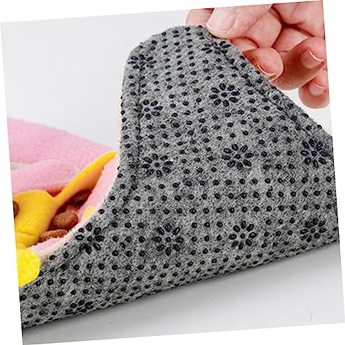  Pet Feeder Colorful Educational Detachable Sniff Portable Cat Smell Simulation Dog Pad Mat Cushion For Fish Pet Pet Slow Feeder