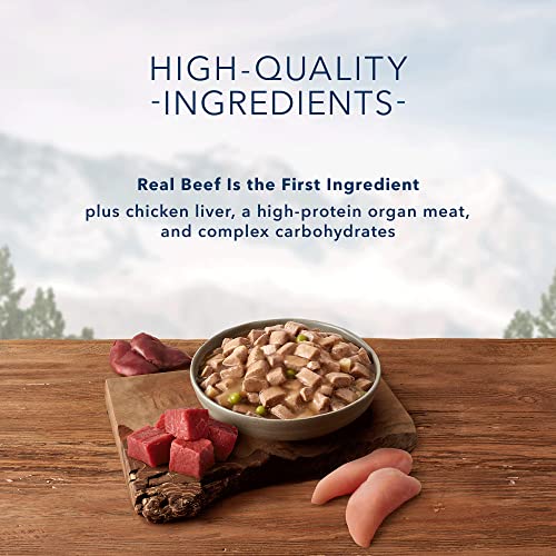  Blue Buffalo Wilderness Wolf Creek Stew High Protein, Natural Wet Dog Food, Hearty Beef Stew In Gravy 12.5-oz Cans (Pack Of 12)