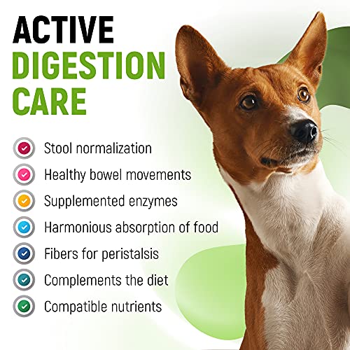  Probiotic For Dogs With Natural Digestive Enzymes. A Prebiotics + Digestive Enzyme Product For Dogs + Pumpkin. 120 Servings. Diarrhea & Upset Stomach Relief + Gas, Constipation, And Allergy Relief.
