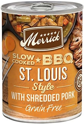  Merrick Grain Free Wet Dog Food Variety Pack, Grain Free Favorites Canned Dog Food - (12) 12.7 Oz. Cans