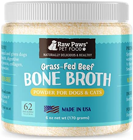  Raw Paws Whole Goat Milk Powder For Dogs And Cats, 7-oz - Goats Milk For Dogs Made In USA - Natural Kitten & Puppy Milk Replacement Formula - Dry Pet Goat Milk Food Topper - Pet Nutritional Supplement