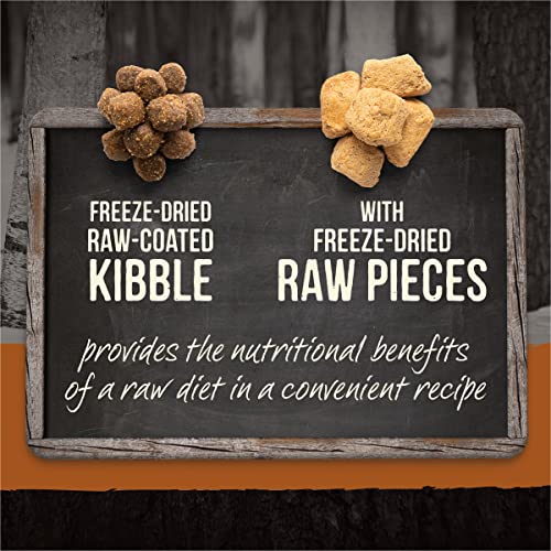  Merrick Backcountry Raw Infused Grain Free Dog Food, Big Game Recipe, Freeze Dried Dog Food - 20.0 LB Bag