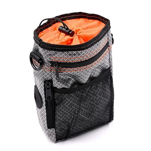  Mipcase Pet Treat Dispenser Container For Dog Food Containers For Food Wrist Trainer Travel Snack Container Travel Tote Bag Dog Snack Storage Bag Dog Food Carrier Pet Food Bag Tool Walker