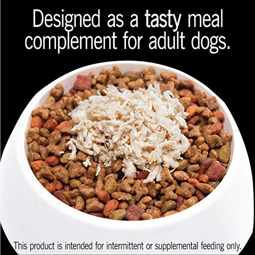  CESAR Simply Crafted Adult Wet Dog Food Meal Topper, Chicken, (10) 1.3 Oz. Tubs